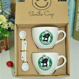 陶瓷咖啡杯 創(chuàng)意禮品的韓國(guó)個(gè)性日用百貨